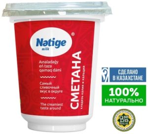Сметана Natige 20% 360 г