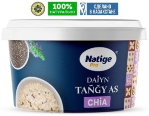 GO Йогурт Natige Pro готовый завтрак натуральный, злаки