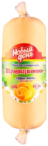 Масло Новый день Традиционное 82.5% 200 г