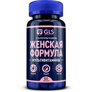 Аптечка Мультивинамины Женская формула GLS 60шт