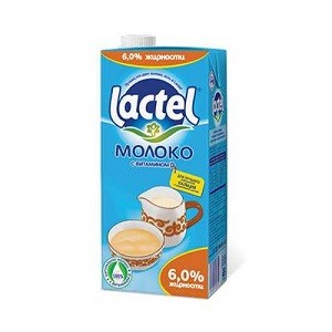 Молоко Лактель 6%