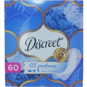 Discreet прокладки ежедневные 60 шт в ассортименте